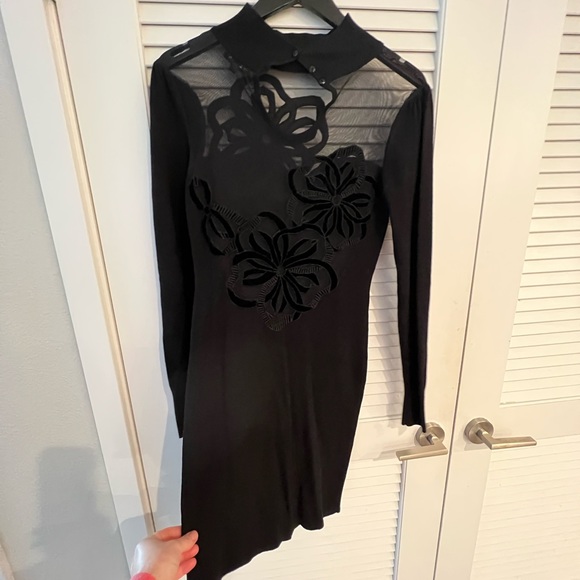 Woman midi dress. - Picture 4 of 9